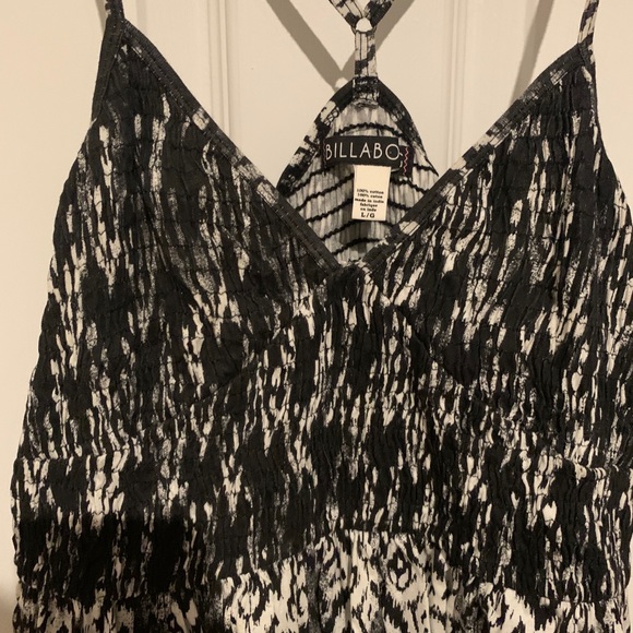 EUC Billabong Raceback Tribal Print Tank - Picture 2 of 4